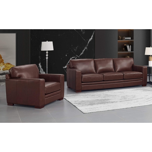 Hydeline Dillon 100 Leather Sofa And, Dillon Leather Sectional