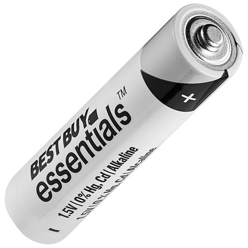 Best Buy Essentials AAA Alkaline Batteries - 8 Pack - Only at Best Buy