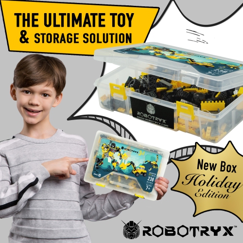 JitteryGit Robotryx Zakarpian | Stem Toys Robot Toys Boys Toys ages 5 6 7 8 9 10 to 11 Building Toys Kids Gifts | Juguetes Para Niños
