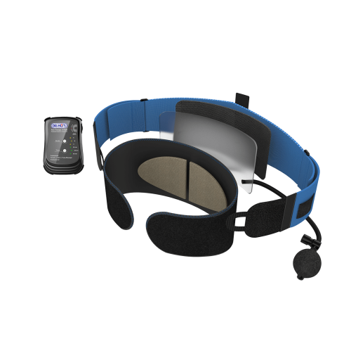 DR-HO'S Triple Action Back Belt - Essential Package - includes DR-HO'S Triple Action Back Belt, 2 Regular Replacement Pads, 2 Large Replacement Pads,