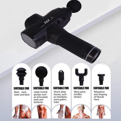 VGI PRO Deep Tissue Percussion Muscle Massage Gun 30 Speed Level