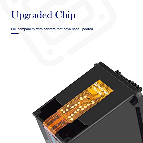 Valuetoner Remanufactured Ink Cartridge Replacement for HP 62 XL 62XL Used in Envy 5540 5640 5660 7644 7645 OfficeJet 5740 ...