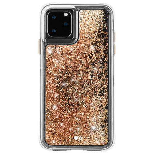 Case-Mate Waterfall Fitted Hard Shell Case for iPhone 11 Pro Max - Gold