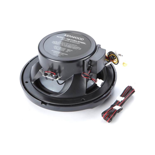 Kenwood - 2-Way Marine Speaker, 6.5 Inch, 260W, Black