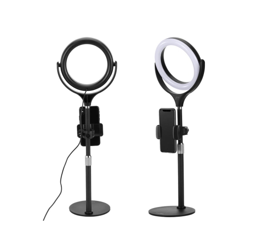 Ergopixel Desktop Tripod Stand with LED Ring Light