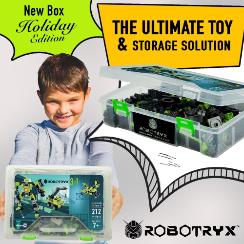 JitteryGit Robotryx Cliffsling | Stem Toys Robot Toys Boys Toys ages 5 6 7 8 9 10 to 11 Building Toys Kids Gifts | Juguetes Para Niños