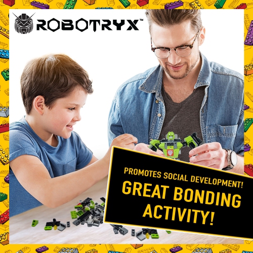 JitteryGit Robotryx Cliffsling | Stem Toys Robot Toys Boys Toys ages 5 6 7 8 9 10 to 11 Building Toys Kids Gifts | Juguetes Para Niños