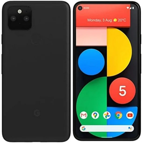 Refurbished - Google Pixel 5 128GB Smartphone - Just Black - Unlocked
