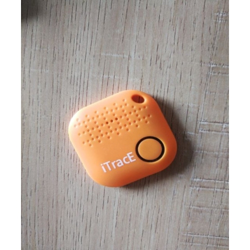(2021) BUY 3 GET 1 FREE ITracE 2 Smart Tracker Easy Key Finder -Bluetooth item trackers WITH Camera remote (ORANGE COLOUR)