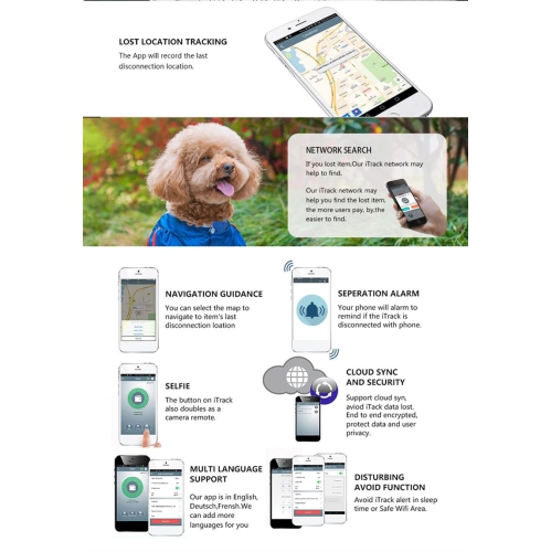 (2021) BUY 3 GET 1 FREE ITracE 2 Smart Tracker Easy Key Finder -Bluetooth item trackers WITH Camera remote (ORANGE COLOUR)