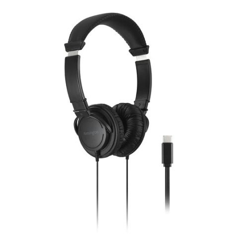 Kensington Hi-Fi Over-Ear Noise Cancelling Headphones - Black -