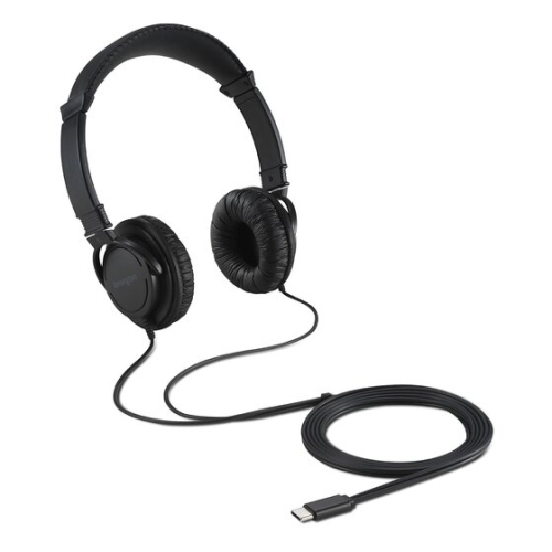 Kensington Hi-Fi Over-Ear Noise Cancelling Headphones - Black -
