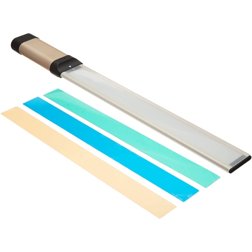 Rallonge portative pour éclairage BrightSabre Travel de Polaroid avec 10 réglages d’alimentation et 98 ampoules DEL à haut rendement – 3 filtres de