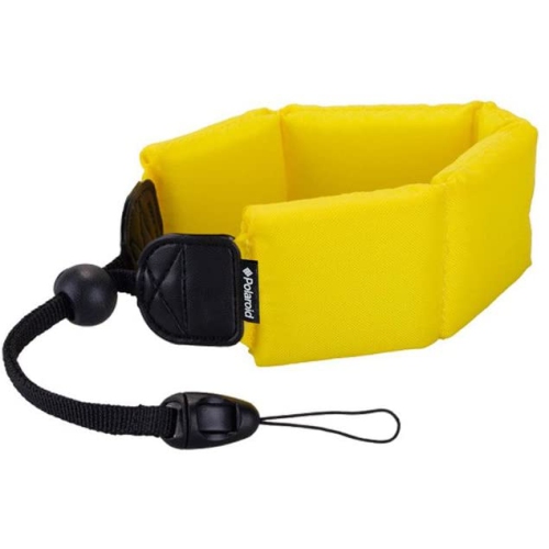 Camcorders and Housings Yellow Polaroid Floating Flotation Wrist Strap for Underwater/Waterproof Cameras