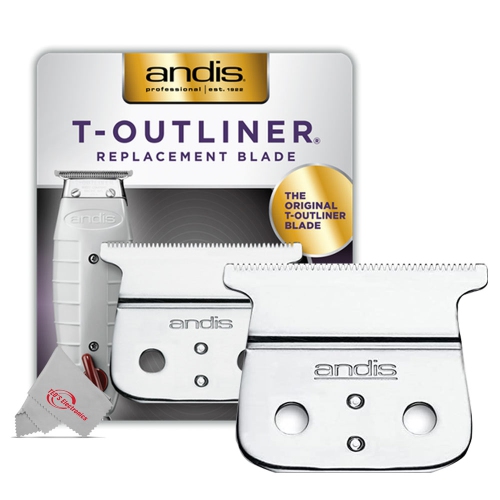 Andis Professional T-Outliner Replacement Blade #AN04521 - Close-cutting T-Blade - Fits T-Outliner Trimmer