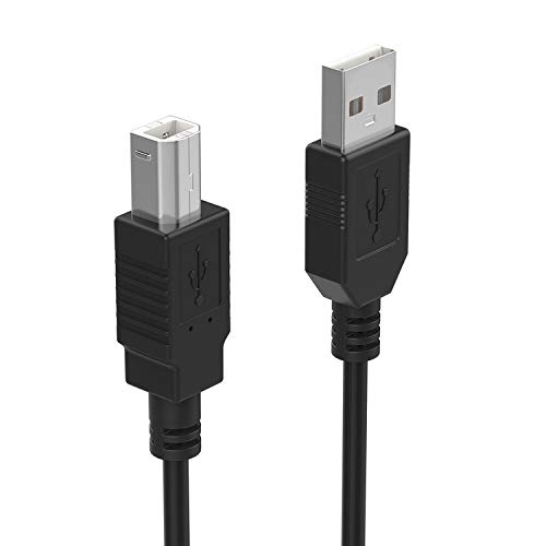 SLLEA 6ft USB Cable for Canon Pixma Printer TS3120 TS5020 TS9020 MG5720 S9000 iP4600