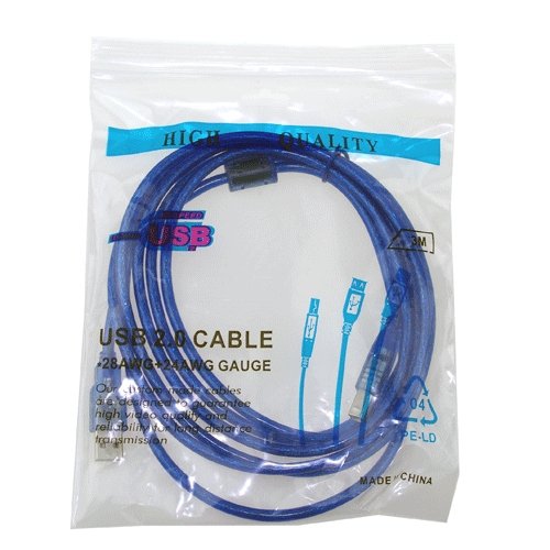 SLLEA 6ft Brother 2320 Laser Printer USB Cable Connector Connection Cord Wire Plug Jack