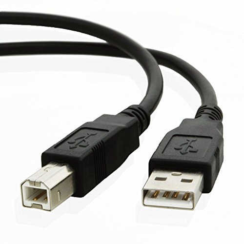 6ft USB Cable for HP Officejet 4630 e-All-in-One Inkjet Printer