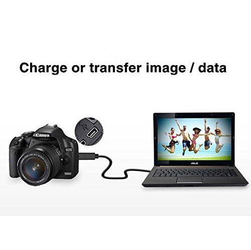 BLUEXIN USB Interface Charging Data Transfer Cable for Canon PowerShot Digital Cameras & Camcorders