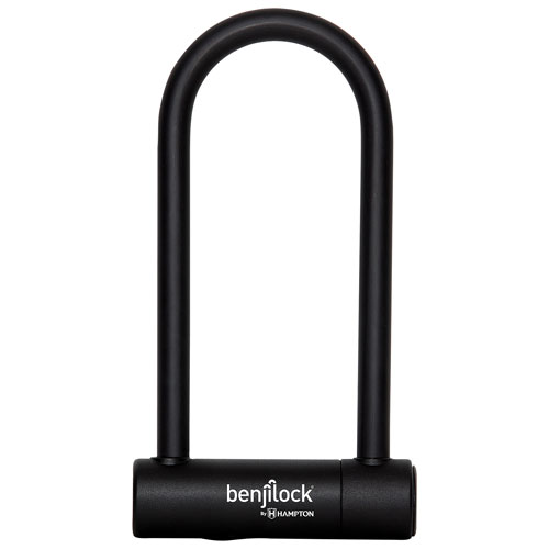 BenjiLock 7.87" Fingerprint U-Type Bike Lock