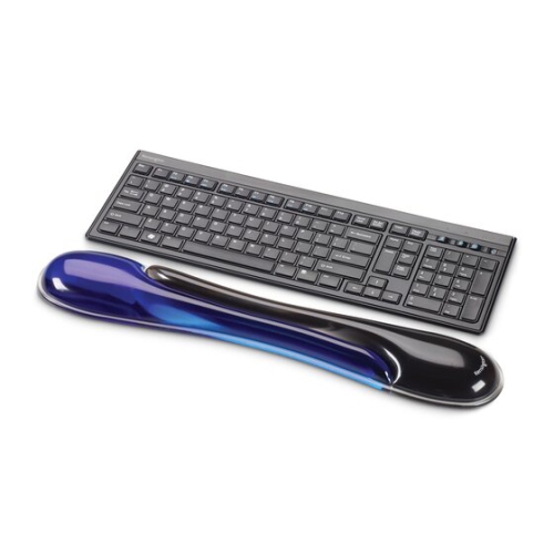 Kensington Duo Gel Keyboard Wrist Rest - Black/Blue