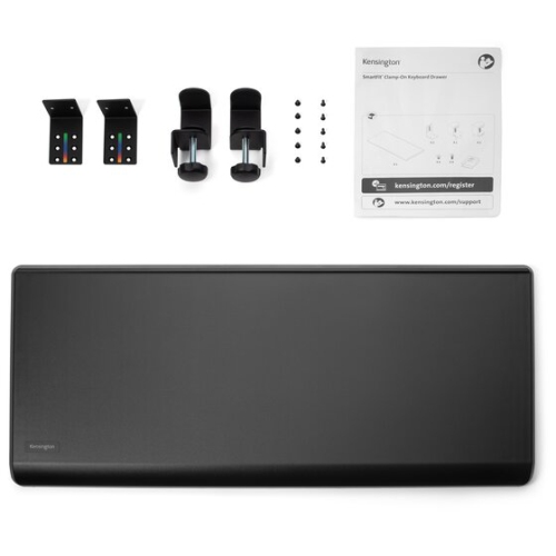Kensington SmartFit Clamp-On Keyboard Drawer - Black