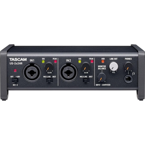 Tascam US-2x2HR 2x2 USB-C Audio/MIDI Interface