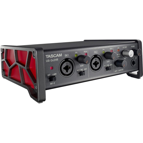 Tascam US-2x2HR 2x2 USB-C Audio/MIDI Interface