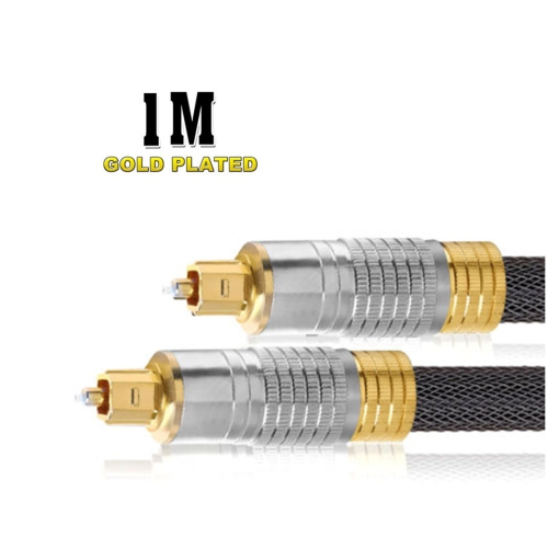 ISTAR 1M-3FT Digital Fiber Optical Toslink Cable Gold Plated Audio Lead for Home Theater, Sound Bar, TV, PS4,Xbox, Playstation