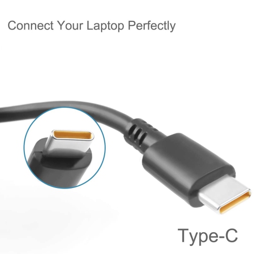NEW 65W USB-C AC adapter charger for LENOVO 20V 3.25A Laptop Power Adapter Compatible with Lenovo ThinkPad X1 Tablet T480 T480S T580 T580s T570 E580