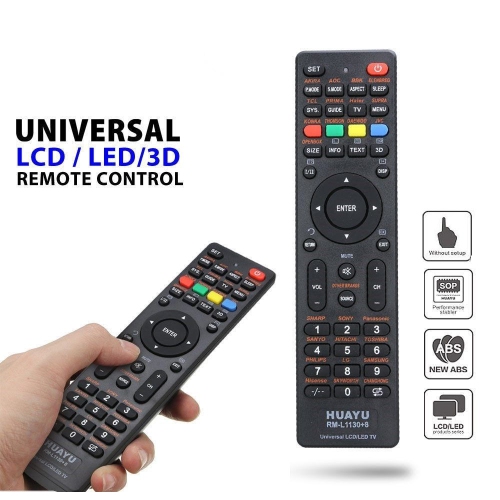 Télécommande universelle infrarouge de remplacement d’ISTAR pour téléviseur de Samsung, LG, Sony, Panasonic, Smart TV, HAIER, Toshiba, Philips, TCL,