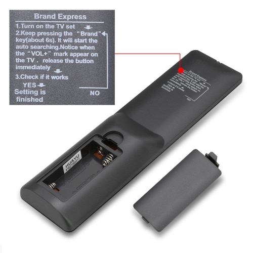 Télécommande universelle infrarouge de remplacement d’ISTAR pour téléviseur de Samsung, LG, Sony, Panasonic, Smart TV, HAIER, Toshiba, Philips, TCL,