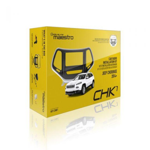 Maestro CHK1 Dash Kit and T-Harness for 2014 and up Jeep Cherokee