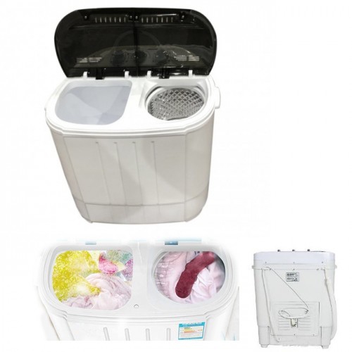 Mini laveuse de comptoir de machine à laver portative pour le voyage