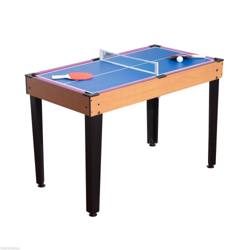 Soozier 3 in 1 Multi-use Mini Games Table Tennis Billiard Pool Air Hockey Set