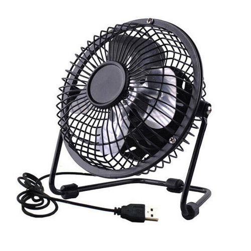 ISTAR  4 Inch Desk Fan Small Quiet Table Fan USB Powered Mini High Velocity Personal Fan，lower Noise, Enhanced Airflow, Perfect for Home Office