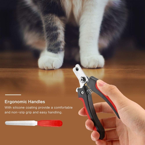 ISTAR Pet Nail Clippers Professional Dog Nail Trimmers Suitable for Large to Medium Dogs, Cats, Rabbits and Guinea Pigs - Safety Lock/Protective