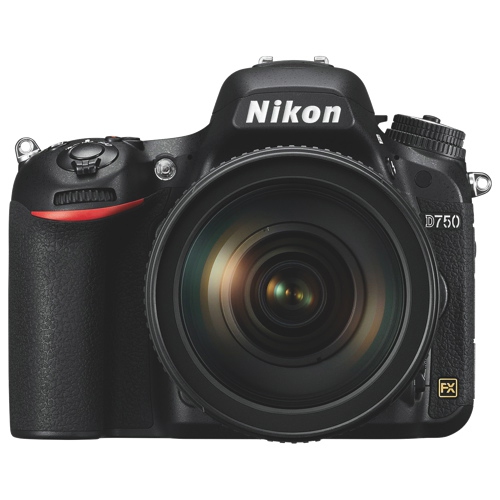 Nikon D750 Full-Frame DSLR Camera with AFS 24-120mm VR Lens Kit - Refurbished