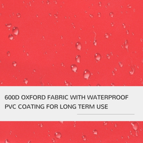 PawHut Pet Stroller Foldable Cup Holder with Storage 4 Wheels Red