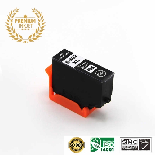 Ultra Ink™ EPSON T302 Photo Black Compatible Inkjet-Epson Printer ExpressionPremium XP-6000/XP-6100/XP 6000/XP 6100