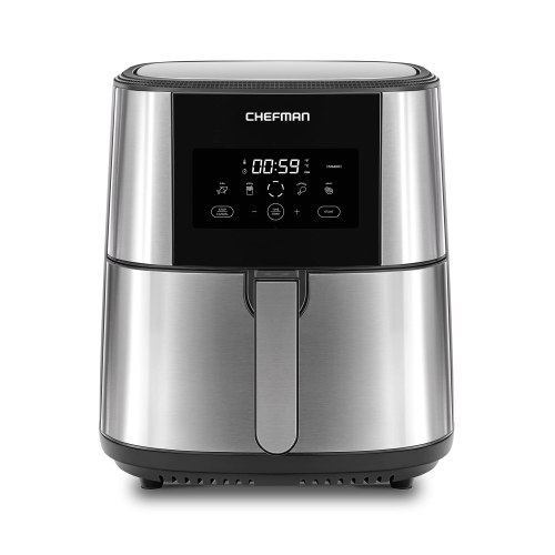 Chefman TurboFry Touch 8 Quart Air Fryer w/XL Viewing Window & Advanced Digital Display