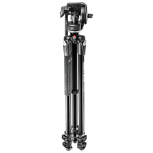 Manfrotto 290 Xtra Alu 3-Section Tripod Kit - Black