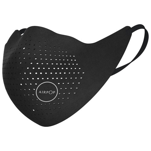 Masque en microfibre réutilisable AirPop Original - Noir