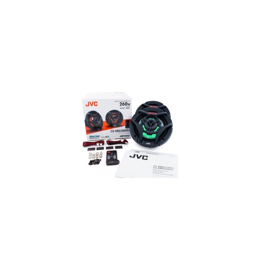 JVC - Marine MotorSports Speakers, 2-Way Coaxial, 6.5 Inch, 260W, Black
