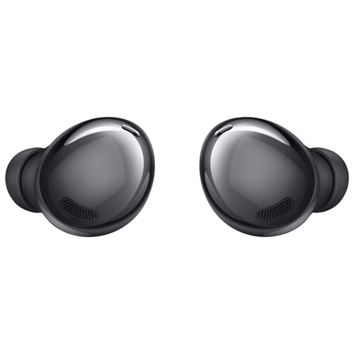 Écouteurs boutons 100 % sans fil à suppression du bruit Galaxy Buds Pro de Samsung - Noir fantôme - Boîte ouverte
