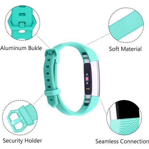2 PACK Compatible Fitbit Alta HR and Alta Ace Bands Replacements Wristband Adjustable Smart Watch Strap Accessory