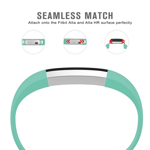 2 PACK Compatible Fitbit Alta HR and Alta Ace Bands Replacements Wristband Adjustable Smart Watch Strap Accessory