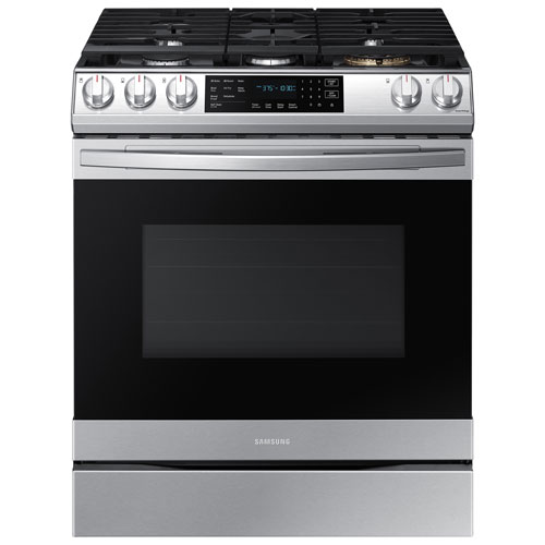 Samsung 30" 6.0 Cu. Ft. True Convection Range -Stainless - Open Box - Scratch & Dent