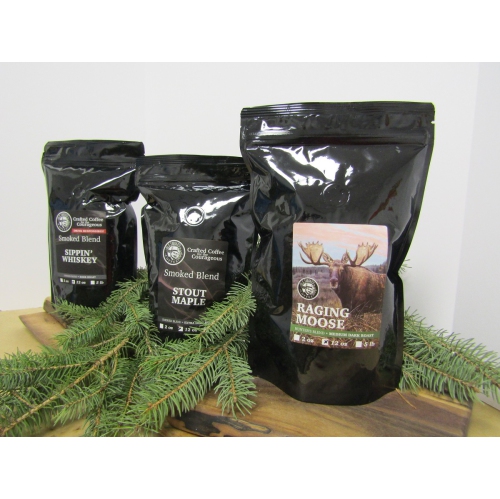 OLE Smokes Coffee - Pre Packs 3 Pack Dark Roast Enthusiast Pack