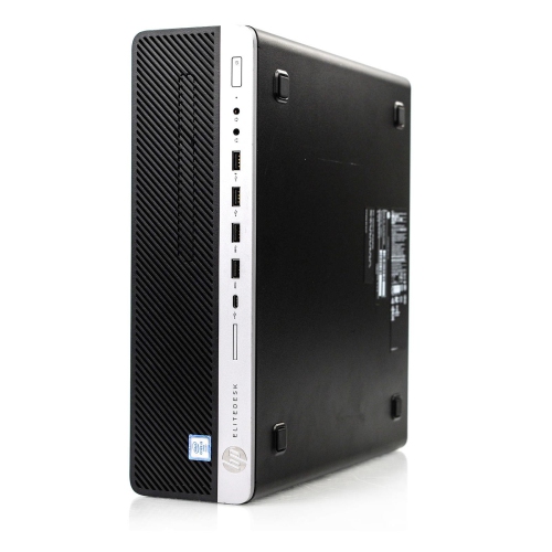 HP EliteDesk 800 G3 Small Form Factor Desktop - Intel Core i5-7500, 16GB Memory, 512GB SSD, Win 10 Pro by HP - Refurbished condition - Image 2